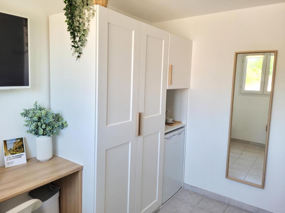 Chambre Climatisee Lit Double - Proche Tram & Centre Montpellier Ngoại thất bức ảnh