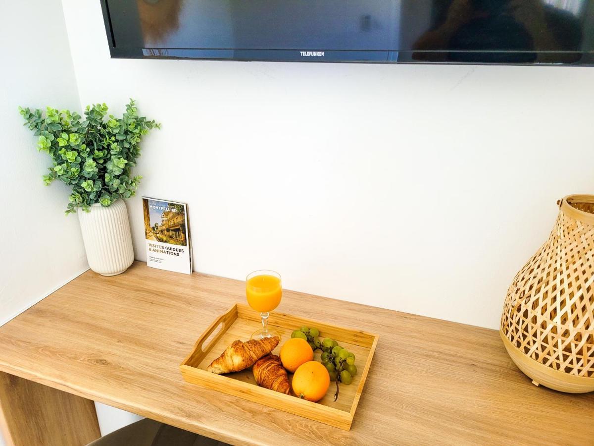 Chambre Climatisee Lit Double - Proche Tram & Centre Montpellier Ngoại thất bức ảnh
