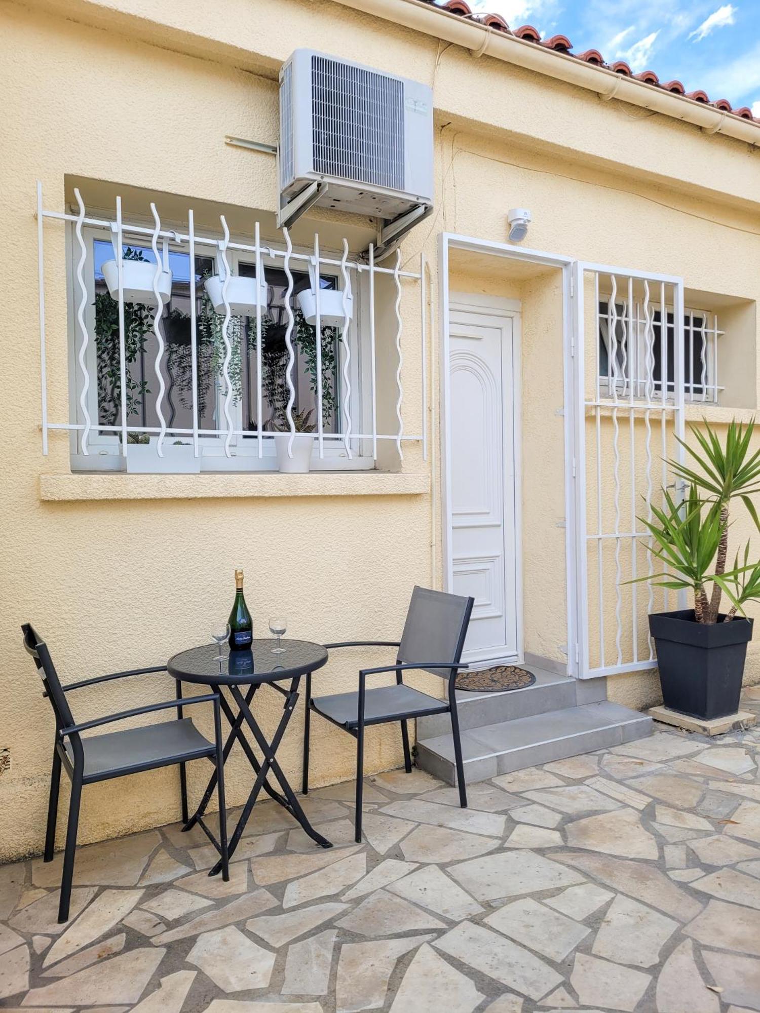 Chambre Climatisee Lit Double - Proche Tram & Centre Montpellier Ngoại thất bức ảnh